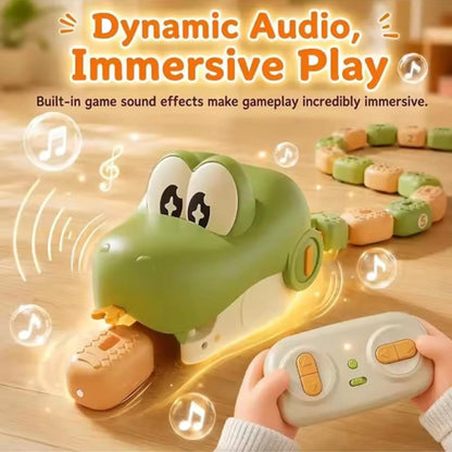 Cocodrilo RC con sonido dinámico e inmersivo